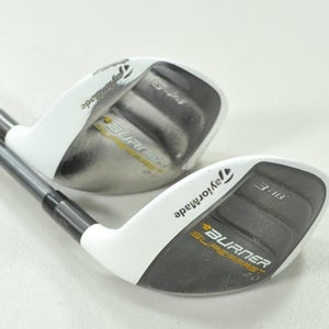 TaylorMade Burner SuperFast 2.0 Rescue 3 and 5 Hybrid Set Stiff Graphite #211685