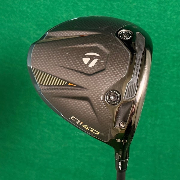 TaylorMade Qi4D 9 Driver Mitsubishi REAX White 60-X Graphite Extra Stiff w/HC