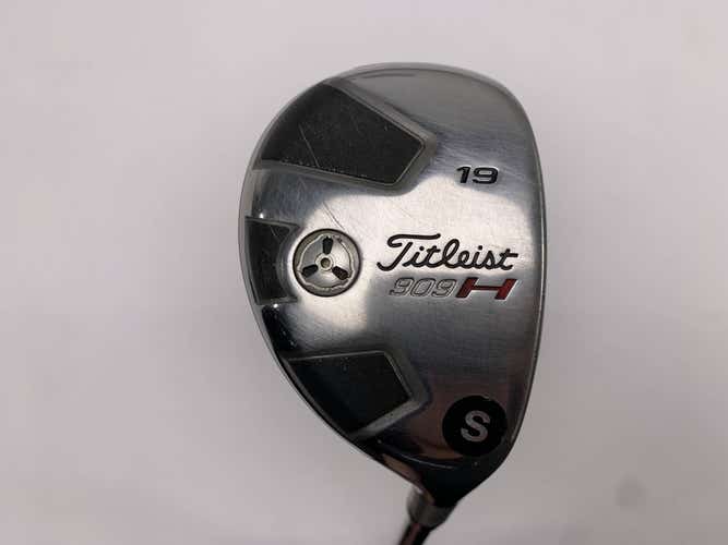 Titleist 909 H 3 Hybrid 19* Aldila VooDoo Stiff Graphite Mens RH