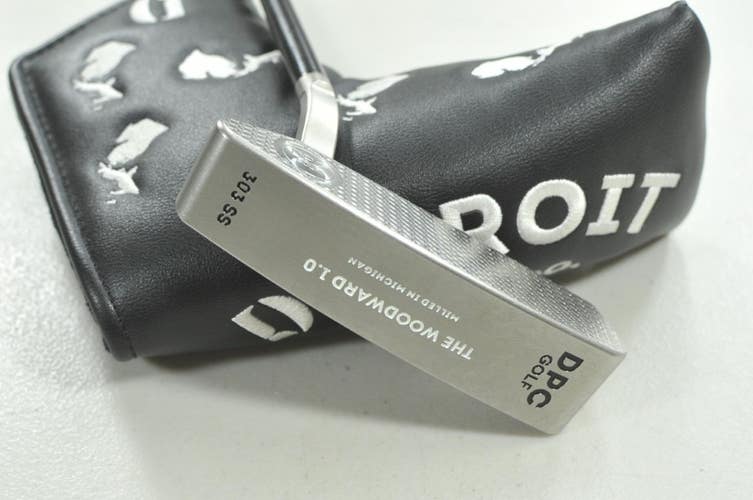 LEFT HANDED Detroit The Woodward 1.0 34" Putter Steel with Head Cover # 211458