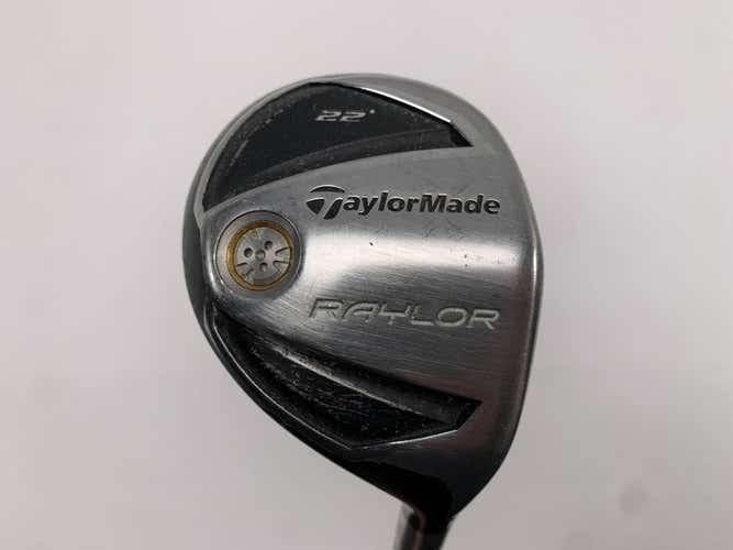 TaylorMade Raylor 2010 4 Hybrid 22* REAX 65g Senior Graphite Mens RH