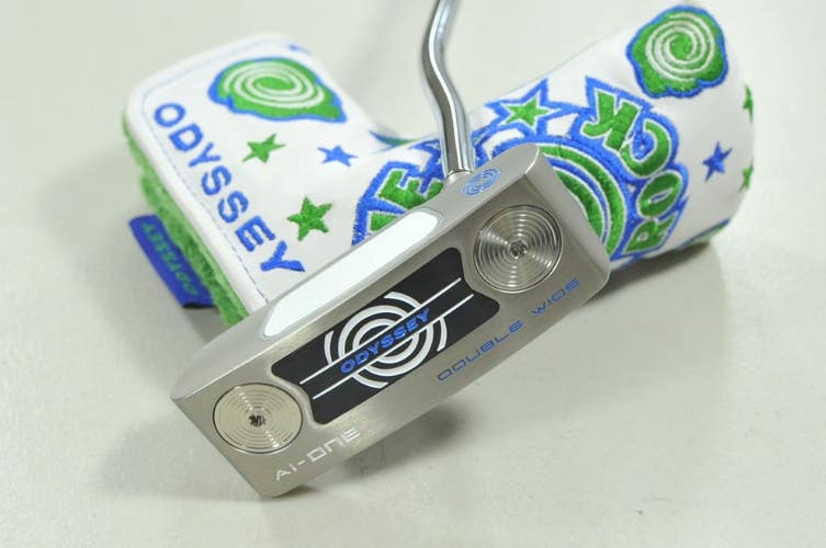 Odyssey Ai-ONE Silver Double Wide 35" Putter RH Stroke Lab SL 90 Steel # 211443