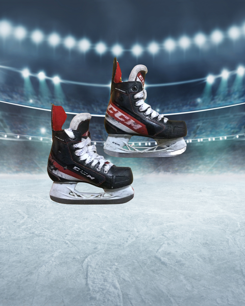 CCM JetSpeed FT485 Hockey Skates Size Youth 12.5