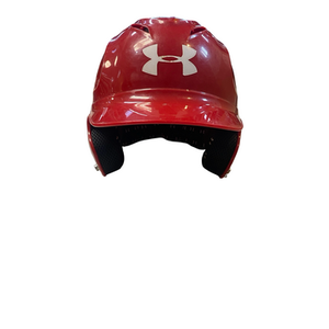 Used Under Armour RED Batting Helmet No Mask Red MD 11706-S000371846