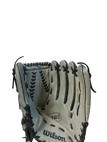 Used Wilson 4360 BB/SB Glove RH Throw Black 13" 11706-S000371781