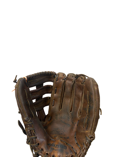 Used Mizuno CREST HIDE CUSTOM BB/SB Glove RH Throw Brown 12 1/2" 11706-S000371772