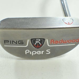 Ping Redwood Piper S 34" Putter Red Dot Right Steel  # 211861