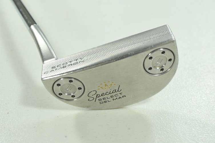 LEFT HAND Titleist 2020 Scotty Cameron Special Select Del Mar 34" Putter #211463