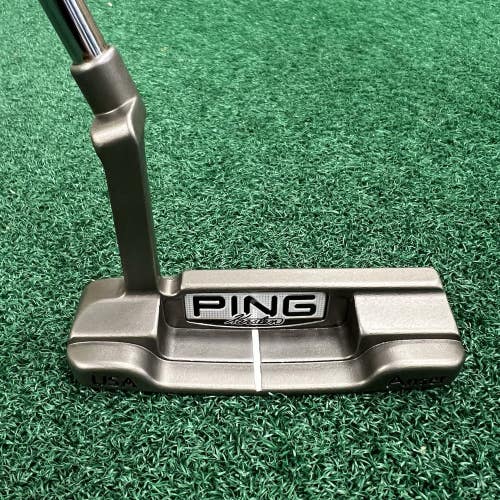 PING Karsten Series Anser Putter 34" Black Dot Right Hand Steel Shaft MINT!
