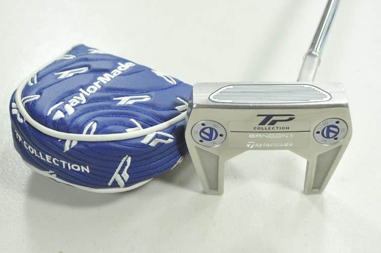 TaylorMade TP Hydroblast Bandon 3 34" Putter RH Steel with Head Cover # 211840