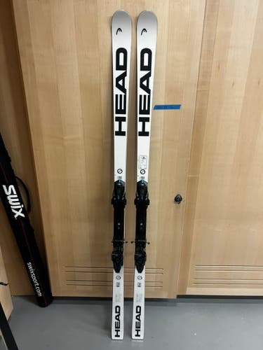 HEAD 193 cm Racing WC Rebels e-GS FIS Skis With Bindings Max Din 20