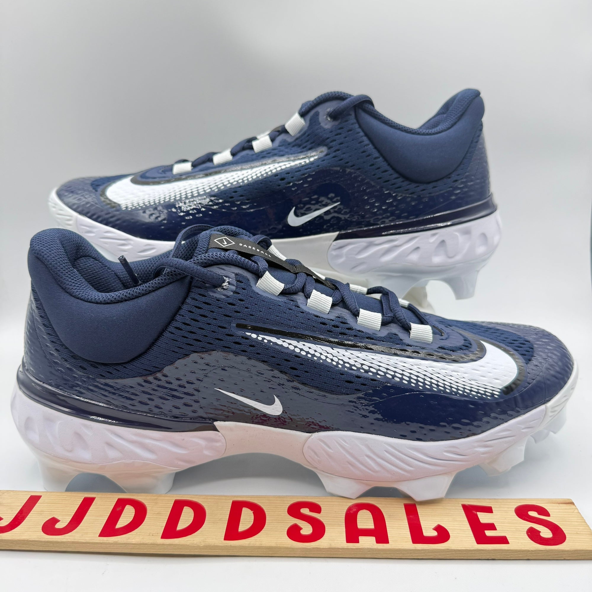 Nike Alpha Huarache Elite 4 MCS Baseball Cleats Navy Blue  display picture 1