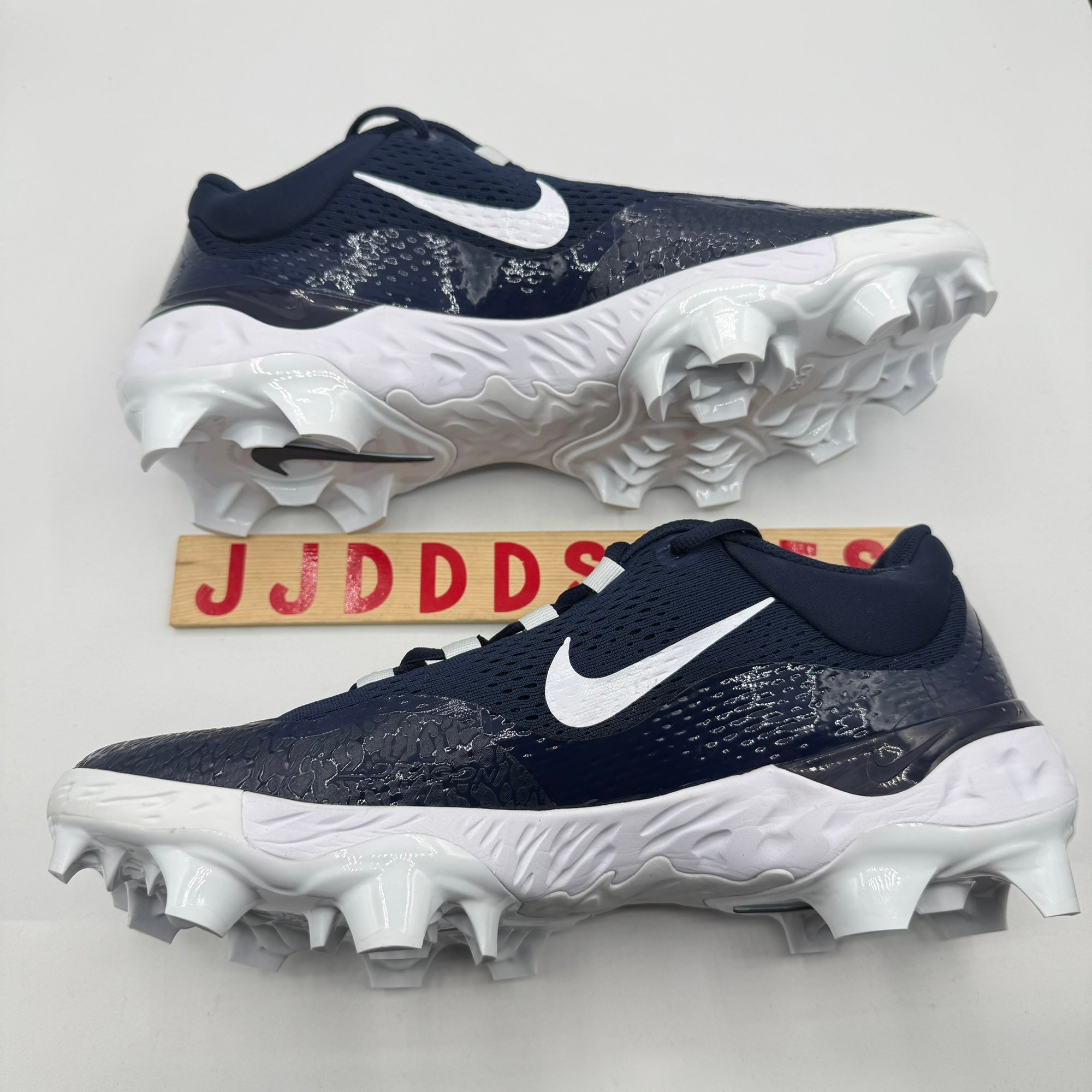 Nike Alpha Huarache Elite 4 MCS Baseball Cleats Navy Blue  display picture 1