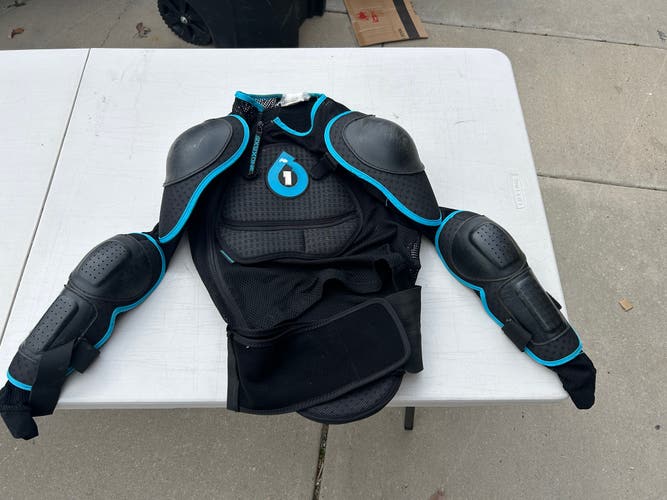 SixSixOne 661 Body Armor Mountain Bike Down Hill Comp Pressure Suit - Size small