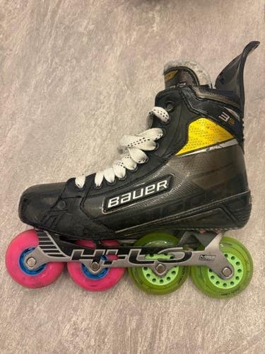 Bauer Supreme 3S Pro Inline Skates sz 8.5 fit 3