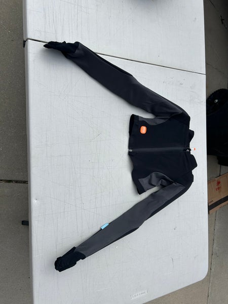 VPD AIR COMP JACKET JUNIOR SKI PROTECTION size large uranium black