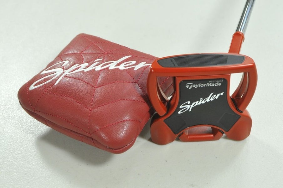 TaylorMade Spider Red Small Slant 2024 34" Putter RH Steel with Cover # 211850