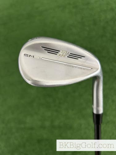 Titleist Vokey SM9 Chrome 58 Degree Wedge / Stiff