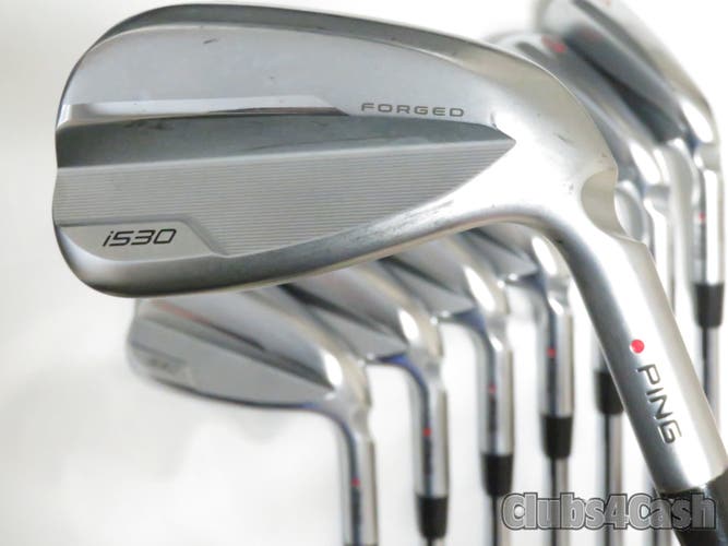 PING i530 Irons Red Dot Dynamic Gold 105 R300 Regular Flex 4-P+Uw