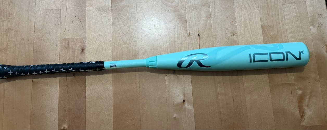 2026 Rawlings Icon BBCOR Certified Bat (-3) 29 oz 32" (Used)
