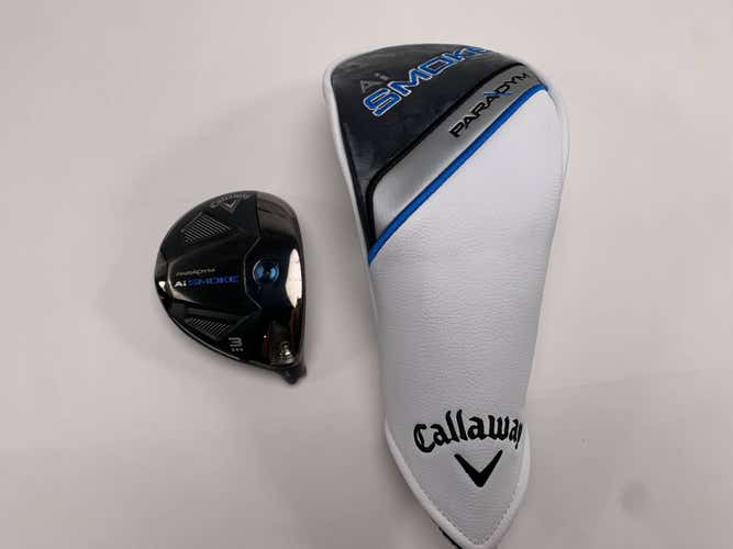 Callaway Paradym Ai Smoke TD 3 Fairway Wood 15* HEAD ONLY Mens RH HC