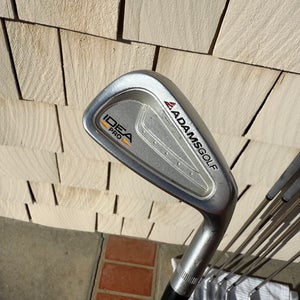 Men's Adams Idea Pro Right Handed Iron Set Stiff Flex Steel Shaft (Used)