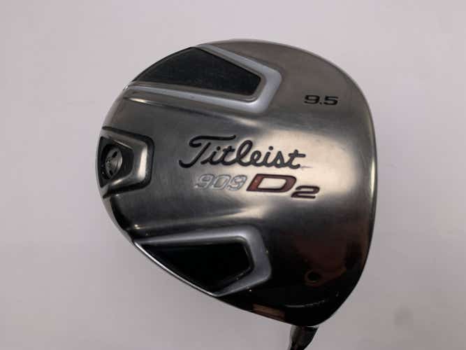 Titleist 909 D2 Driver 9.5* Aldila VooDoo Stiff Graphite Mens RH -1/2''
