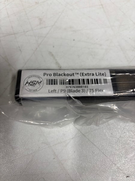 Senior Extra Lite Left Hand Hockey Stick PM9 75 Flex Pro Stock (New)