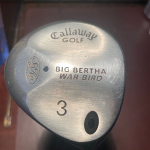 Callaway Big Bertha Warbird 3 Wood S2H2 Regular Flex Graphite RH (used)