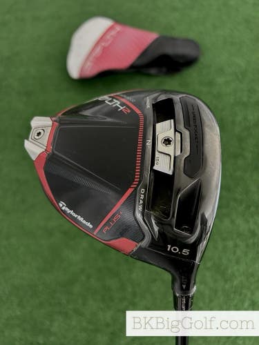 Taylormade Stealth 2 Plus+ 10.5 Driver w Headcover / Stiff