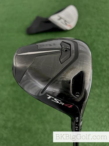 Titleist TSr4 9.0 Driver w Headcover / Extra Stiff
