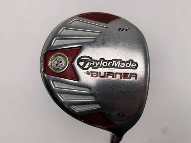 TaylorMade Burner Steel 2007 5 Fairway Wood 18* REAX SuperFast 50g Stiff RH