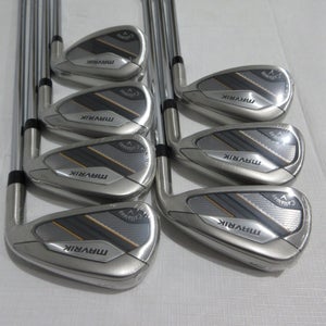 Callaway Mavrik Iron Set - 5-PW, AW - XP 95 S300 Stiff Flex Steel - NEW