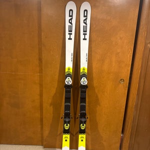 HEAD WC Rebels Team Race 166 cm Racing Skis With Bindings (Used)