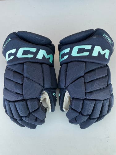 CCM JetSpeed FT1 Pro Stock Hockey Gloves 14” Kraken (Used) 1262