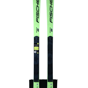 NEW Kids 2025 Fischer RC4 World Cup GS Jr Skis - w/o bindings  - 153cm - Yellow/Black