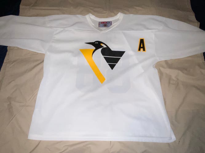 NEW Vintage Jaromir Jagr #68 Pittsburgh Penguins Hockey Practice Jersey XL