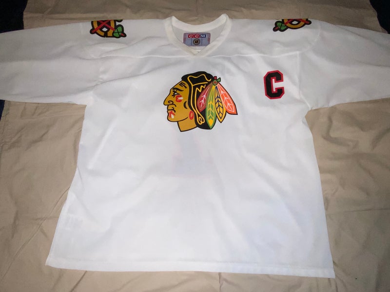 NEW Vintage Chris Chelios #7 Chicago Blackhawks CCM Practice Jersey XL