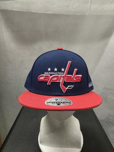 NWS Washington Capitals Mitchell&Ness Fitted Hat 7 1/2 NHL