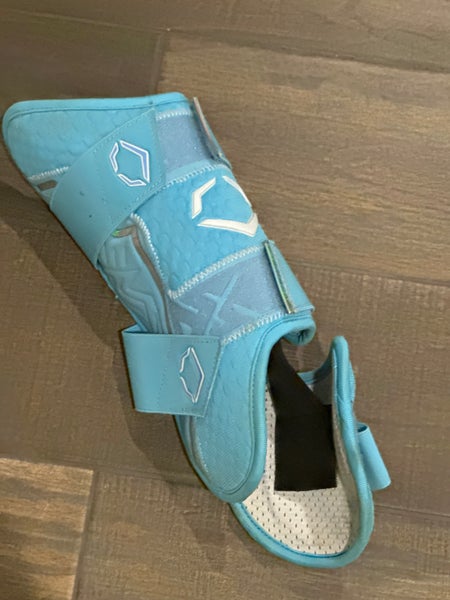 Blue EvoShield Leg guard Shin Guards (Used)