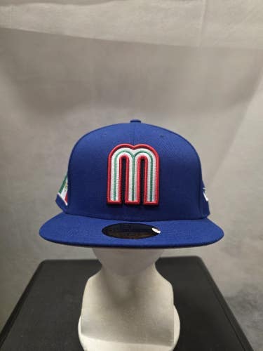 NWS Mexico 2023 WBC New Era 59fifty 7 3/4 Blue