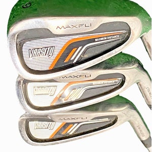 Maxfli Varsity 5,7,9 Iron Set RH Teen Flex Steel 5i/36.5" For 63-67" Tall Junior