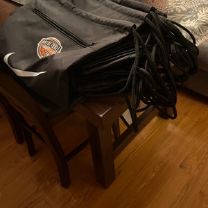 Brand New Nike Brasilia 9.5 Drawstring Gym Bag(18L) with Bball Hall of Fame Logo