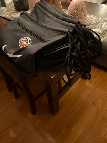 Brand New Nike Brasilia 9.5 Drawstring Gym Bag(18L) with Bball Hall of Fame Logo