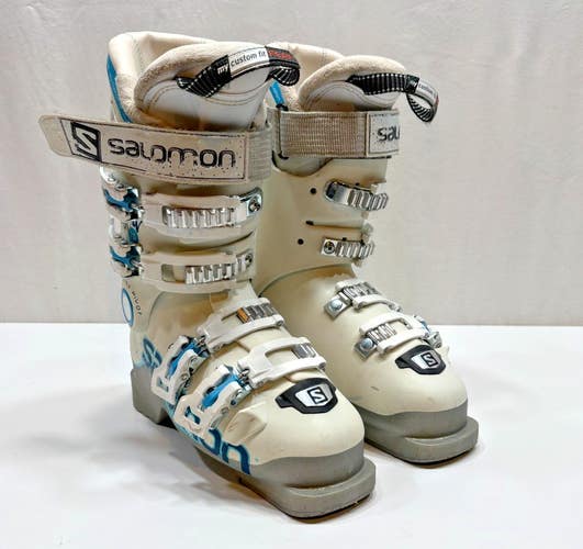 Salomon X-MAX 70 w Alpine Ski Boots Custom Fit Per Liners US 6.5 EU 23.5 CLEAN