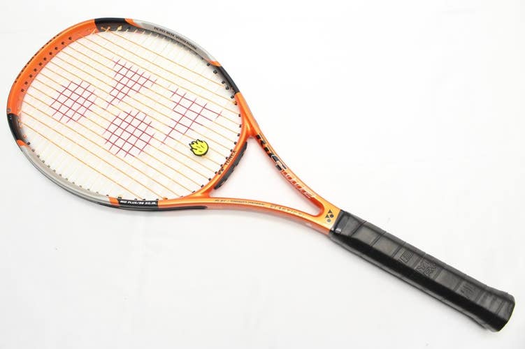 YONEX RDS 002 MIDPLUS TENNIS RACQUET (4 1/2) NEW GRIP / HYBRID STRINGS!!