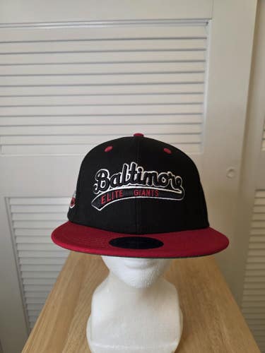 NWS Baltimore Elite Giants Ebbets Field Flannels Fitted Hat 7 1/4