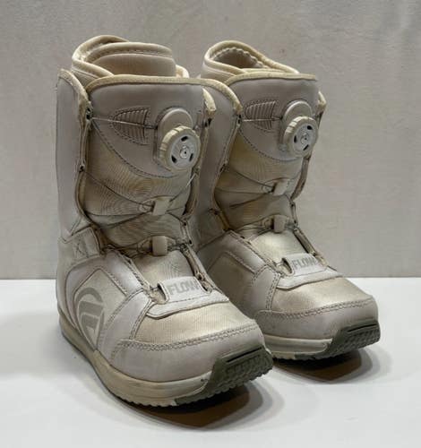 FLOW Vega Boa-Coiler Juniors All-Mountain Snowboard Boots US 5.5 EU 36 GREAT