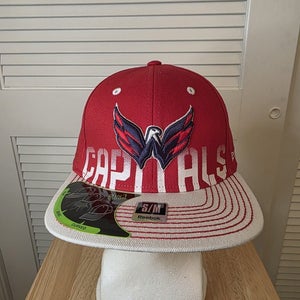 NWS Washington Capitals Reebok Flexfit Hat S/M NHL