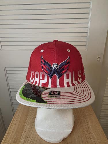 NWS Washington Capitals Reebok Flexfit Hat S/M NHL